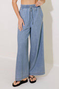 RIVERSIDE SIPS LIGHT INDIGO CHAMBRAY PANTS Flying Tomato