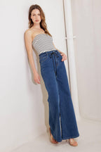 DREAM STATE BLUE DENIM PANTS Flying Tomato