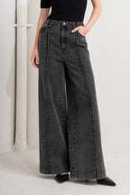 GRAPHITE MUSE DENIM PANTS Flying Tomato