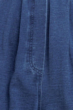 URBAN INDIGO FRENCH TERRY DENIM PANTS Flying Tomato