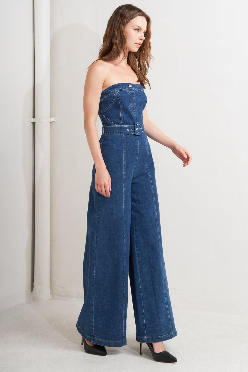 RETRO DIVE DENIM JUMPSUIT Flying Tomato