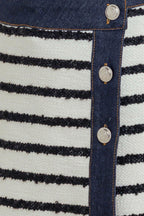 BONJOUR STRIPE WOVEN SKORT Flying Tomato
