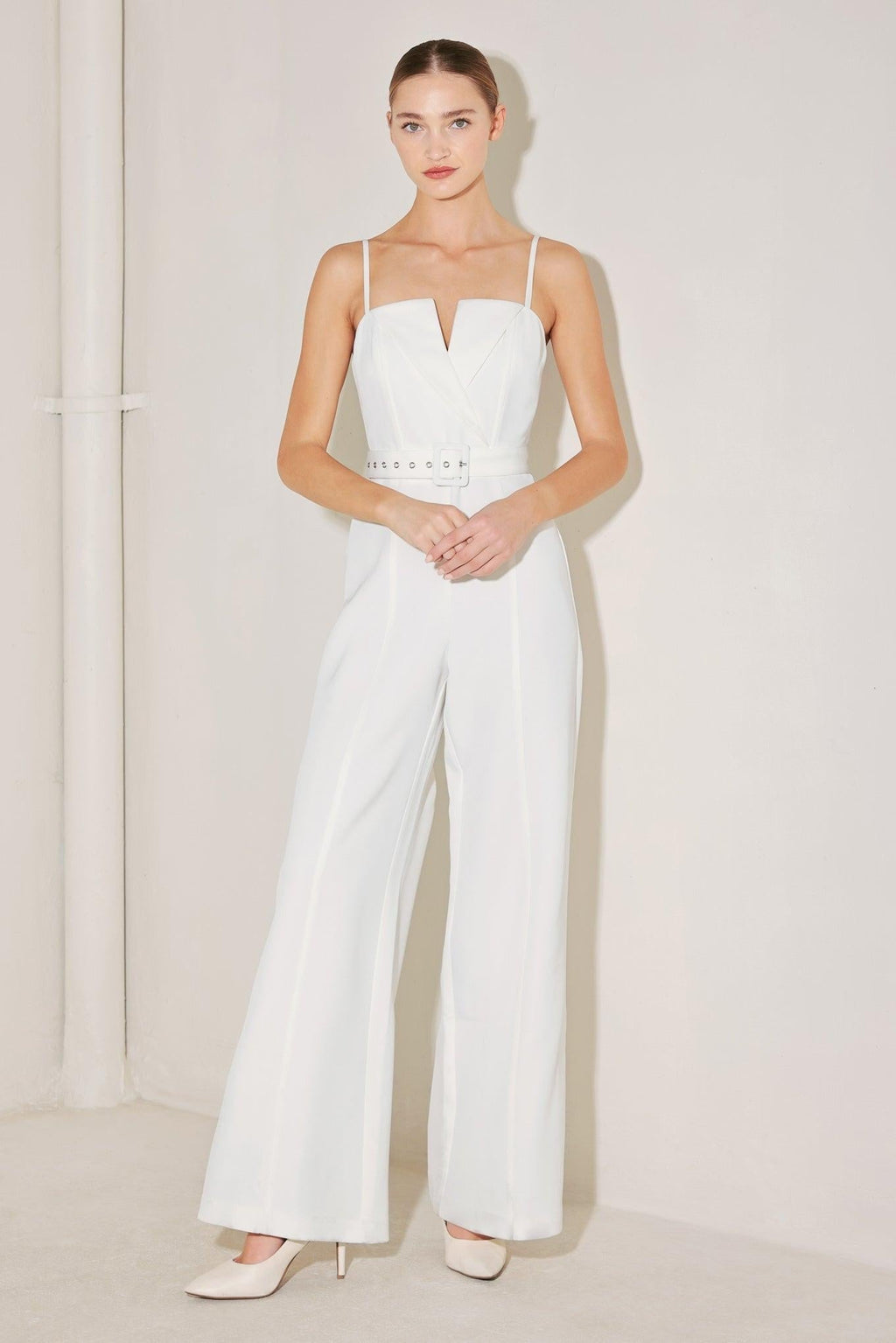 ARCTIC ELEGANCE WOVEN JUMPSUIT Flying Tomato