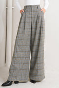 NEW AGE WOVEN PLAID PANTS Flying Tomato