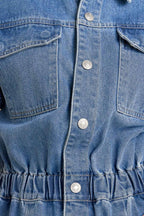 RELAX UTILITY DENIM JUMPSUIT Flying Tomato