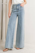 MODERN NEUTRAL DENIM PANTS Flying Tomato
