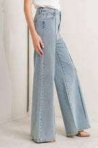 MODERN NEUTRAL DENIM PANTS Flying Tomato