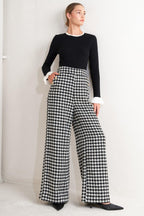 METRO ICON WOVEN HOUNDSTOOTH PANTS Flying Tomato