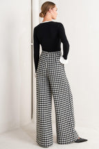 METRO ICON WOVEN HOUNDSTOOTH PANTS Flying Tomato