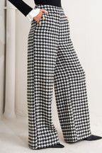 METRO ICON WOVEN HOUNDSTOOTH PANTS Flying Tomato