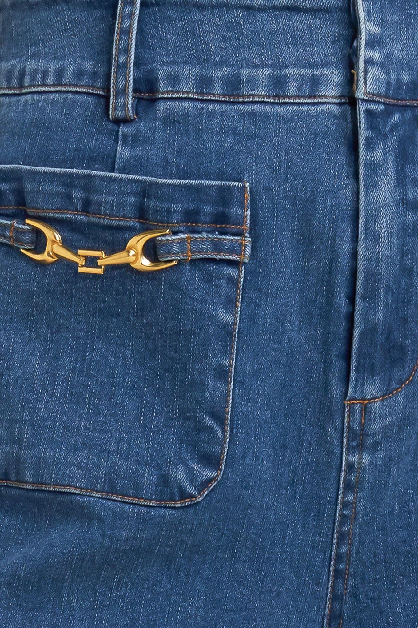 TIMELESS BLUE DENIM PANTS Flying Tomato