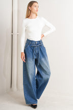 EVERYDAY CINCH DENIM PANTS Flying Tomato