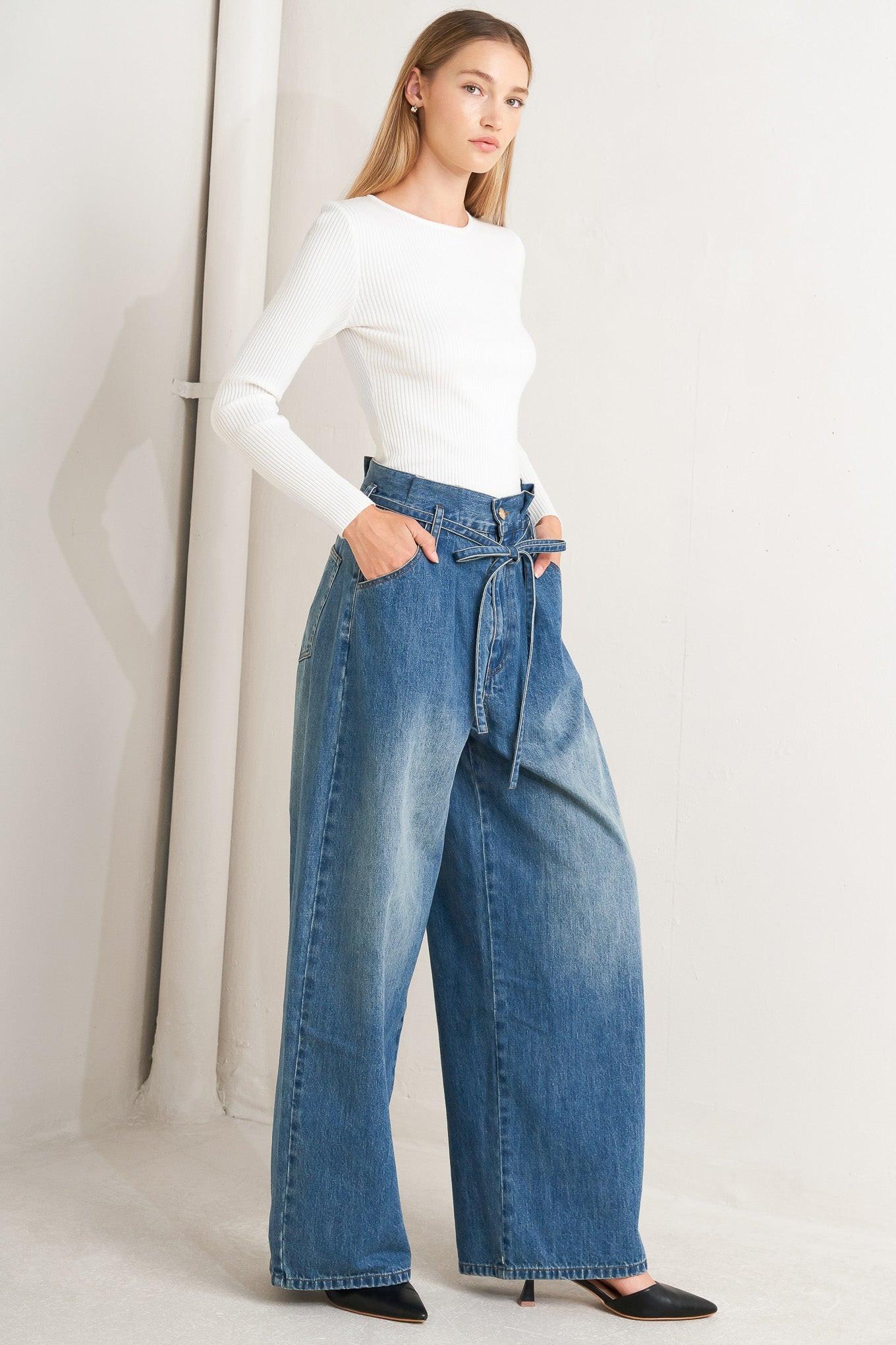 EVERYDAY CINCH DENIM PANTS Flying Tomato
