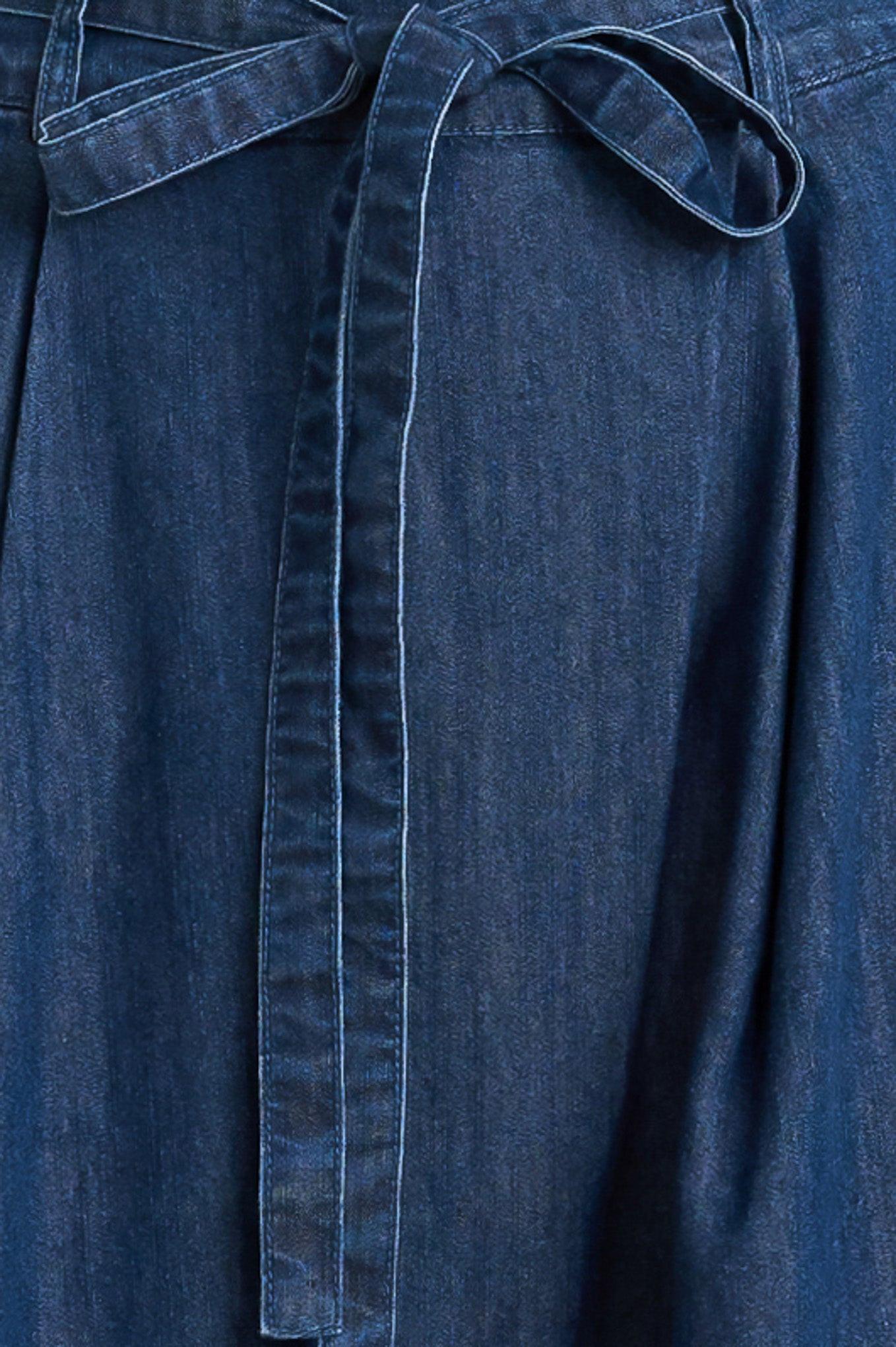 RELAXED TAILORED DENIM LOOSE FITTING PANTS Flying Tomato