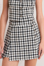 MONA CHECK TWEED SKORT Flying Tomato
