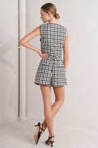 MONA CHECK TWEED SKORT Flying Tomato