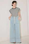 WEEKEND SOUNDTRACK DENIM PANTS Flying Tomato