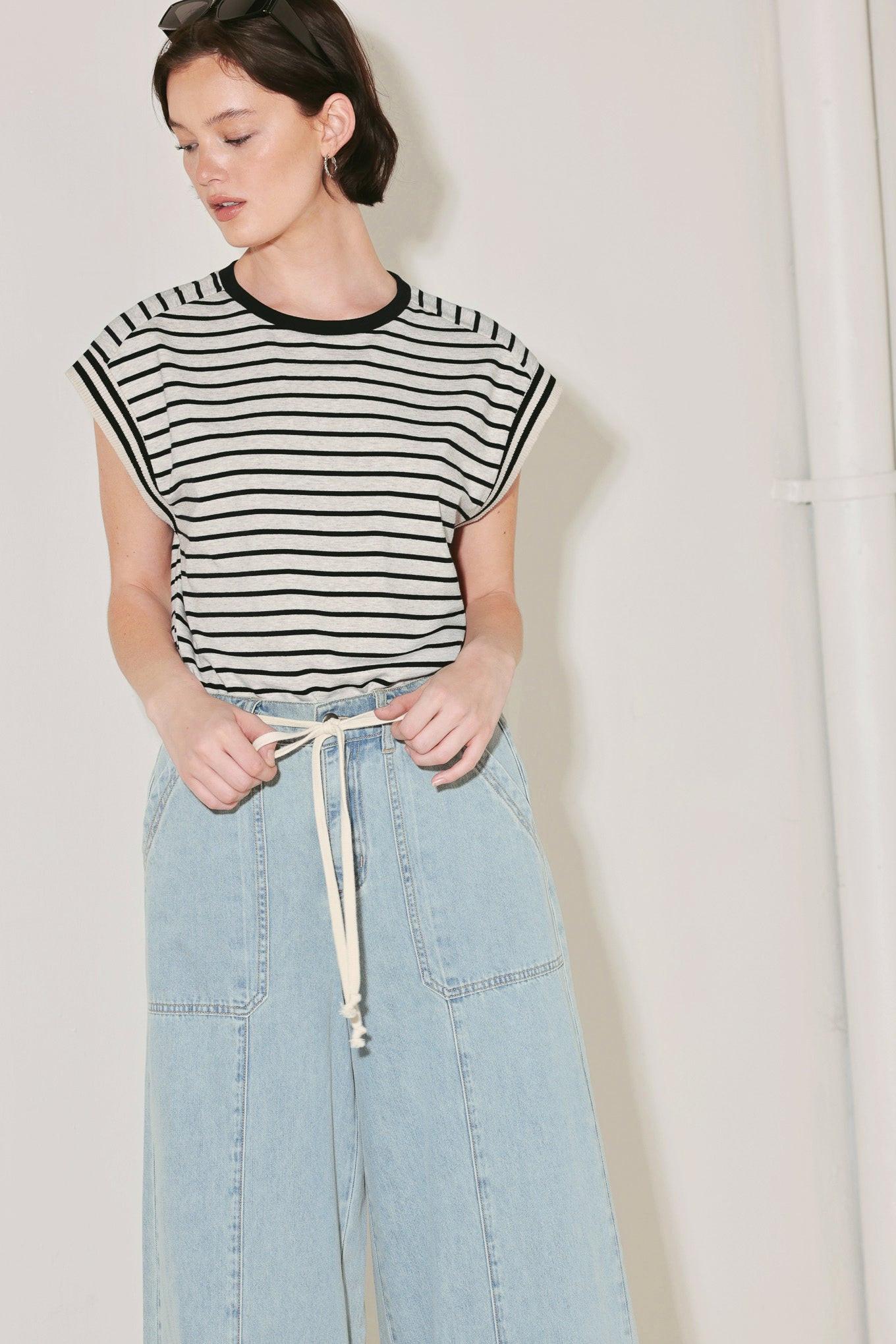 WEEKEND SOUNDTRACK DENIM PANTS Flying Tomato