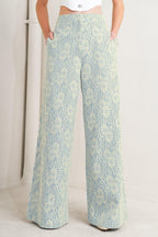 EASY ELEGANCE WOVEN LACE PANTS Flying Tomato