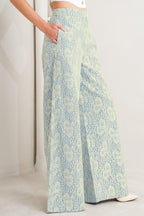 EASY ELEGANCE WOVEN LACE PANTS Flying Tomato