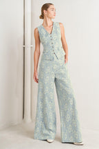 EASY ELEGANCE WOVEN LACE PANTS Flying Tomato
