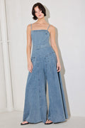 [PREORDER] COASTAL CONFIDENCE DENIM JUMPSUIT Flying Tomato