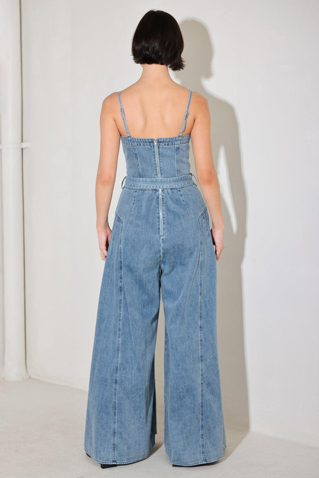[PREORDER] COASTAL CONFIDENCE DENIM JUMPSUIT Flying Tomato
