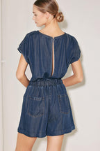 MODERN MARINA WOVEN ROMPER Flying Tomato