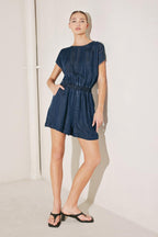 MODERN MARINA WOVEN ROMPER Flying Tomato