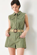 CUTIE EXPLORER WOVEN ROMPER Flying Tomato