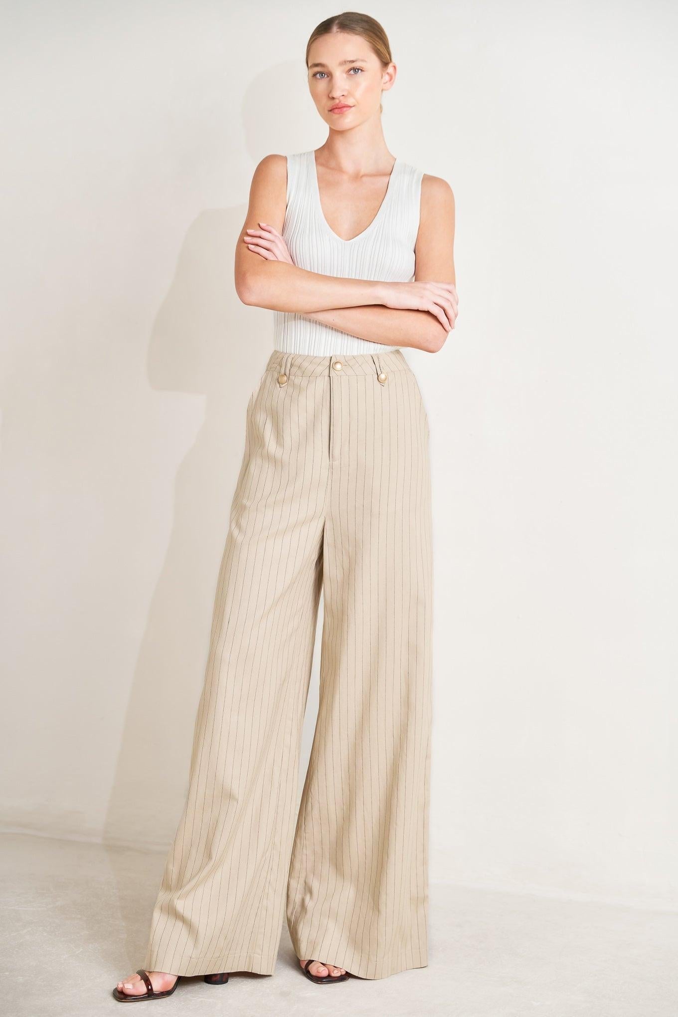 THE BOARDROOM EDIT WOVEN PANTS Flying Tomato
