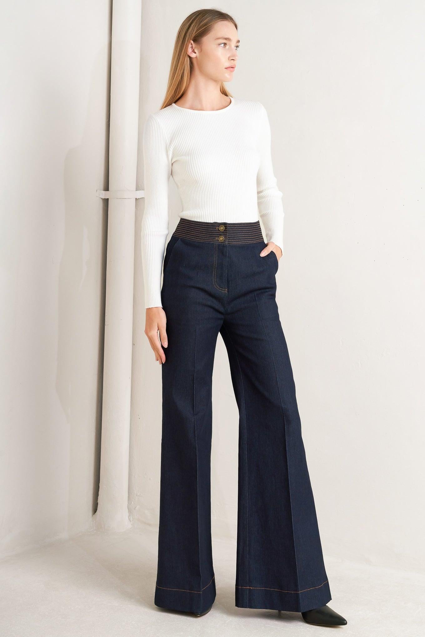 STRONG FRAME DENIM PANTS Flying Tomato