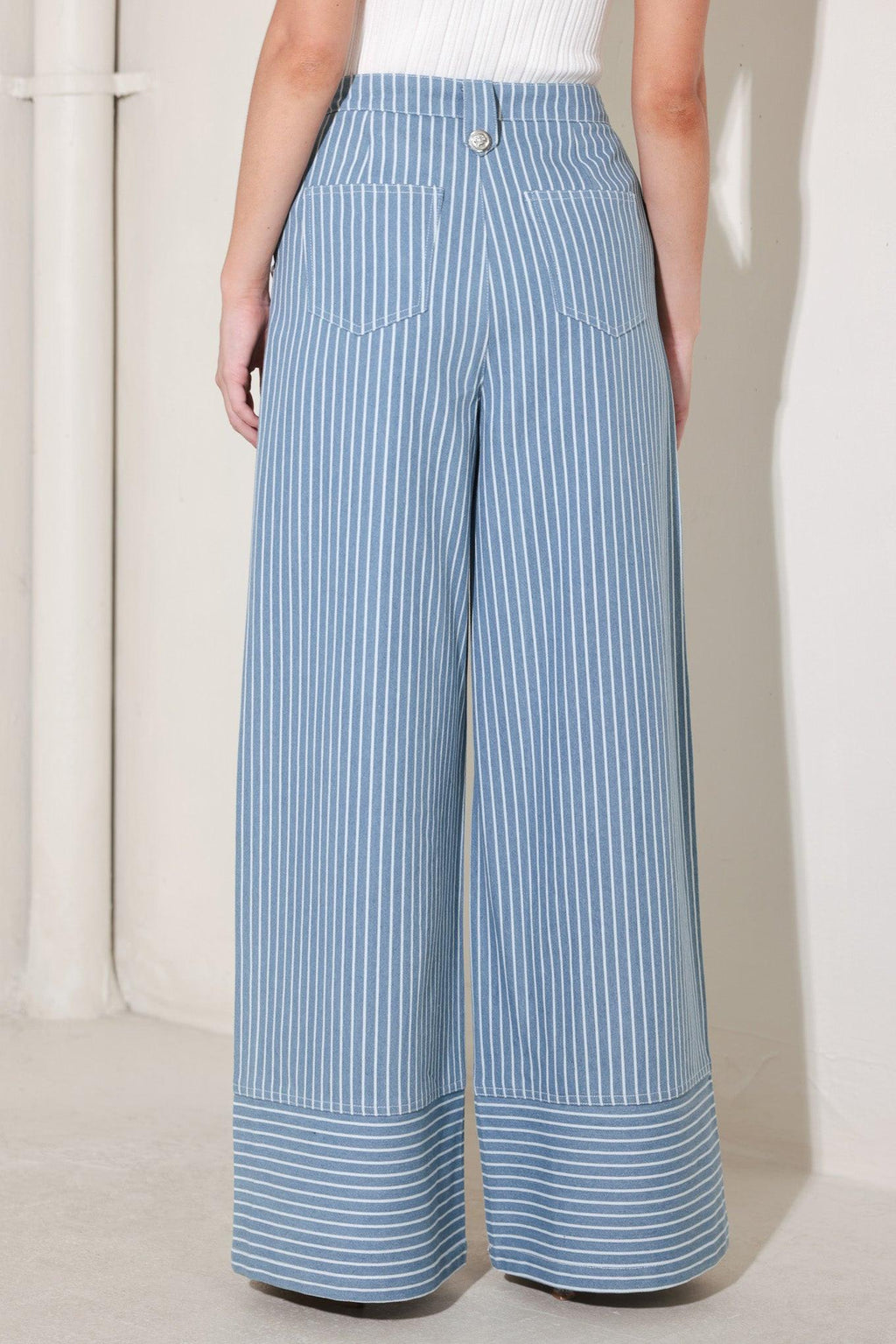 PINSTRIPE PRESTIGE WOVEN PANTS Flying Tomato