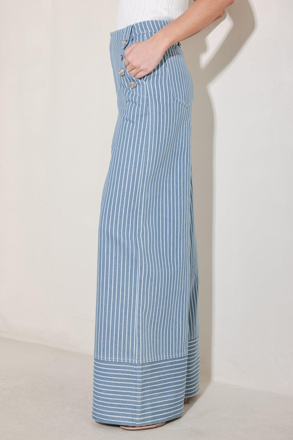 PINSTRIPE PRESTIGE WOVEN PANTS Flying Tomato