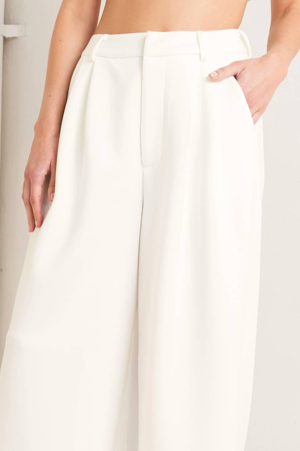 PURE ELEGANCE WOVEN PANTS Flying Tomato