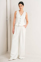PURE ELEGANCE WOVEN PANTS Flying Tomato