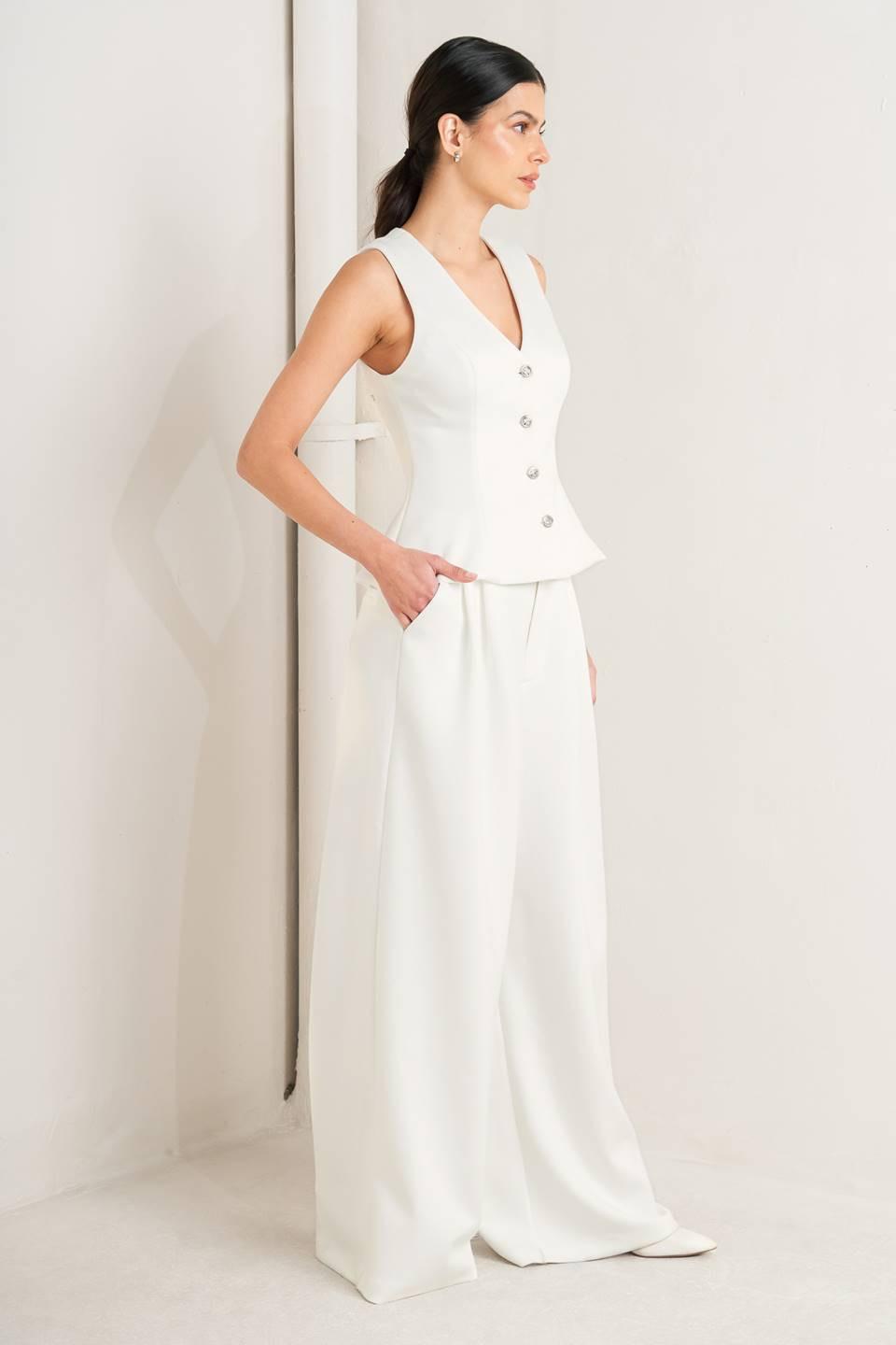 PURE ELEGANCE WOVEN PANTS Flying Tomato