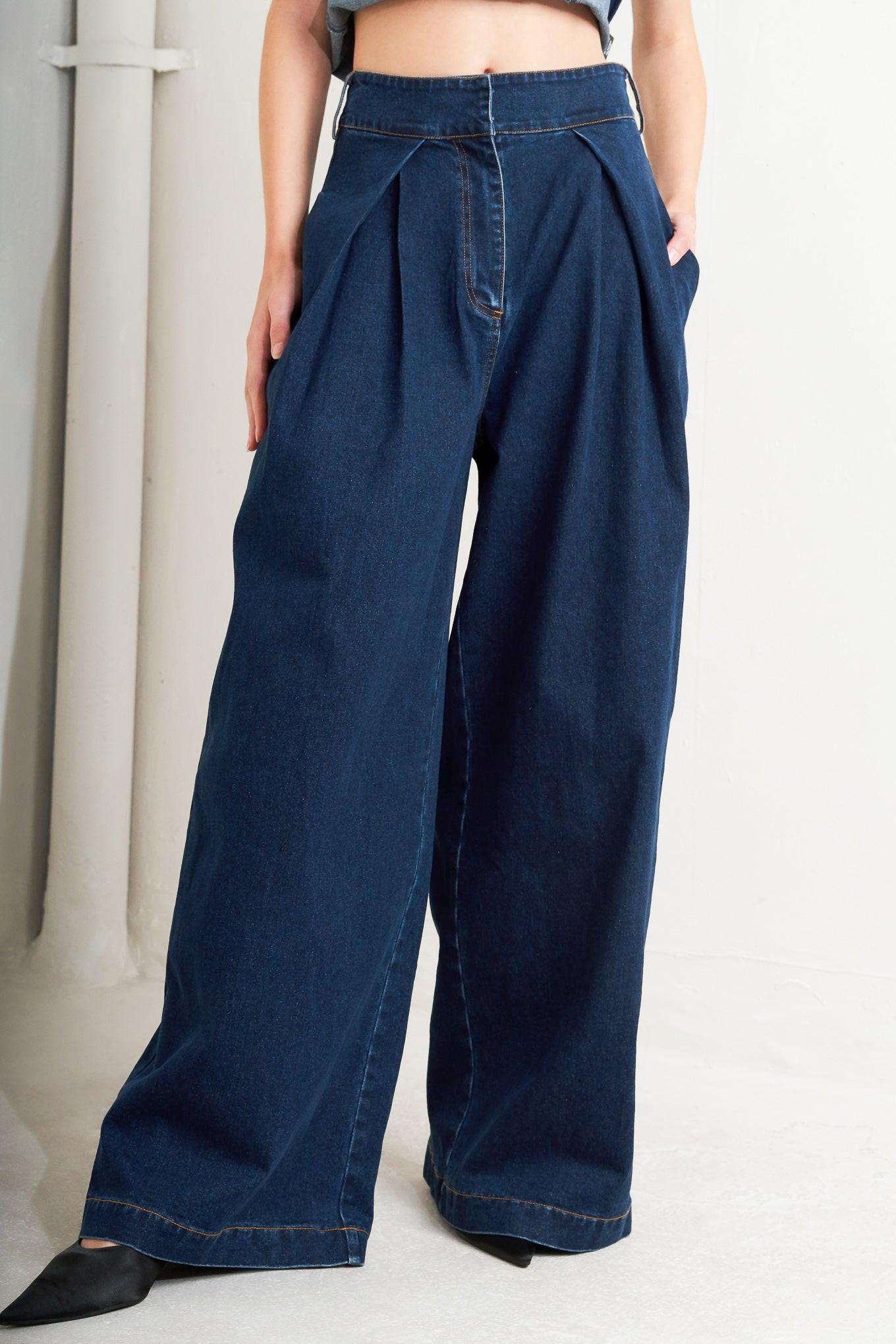 QUIET LUXE DENIM PANTS Flying Tomato