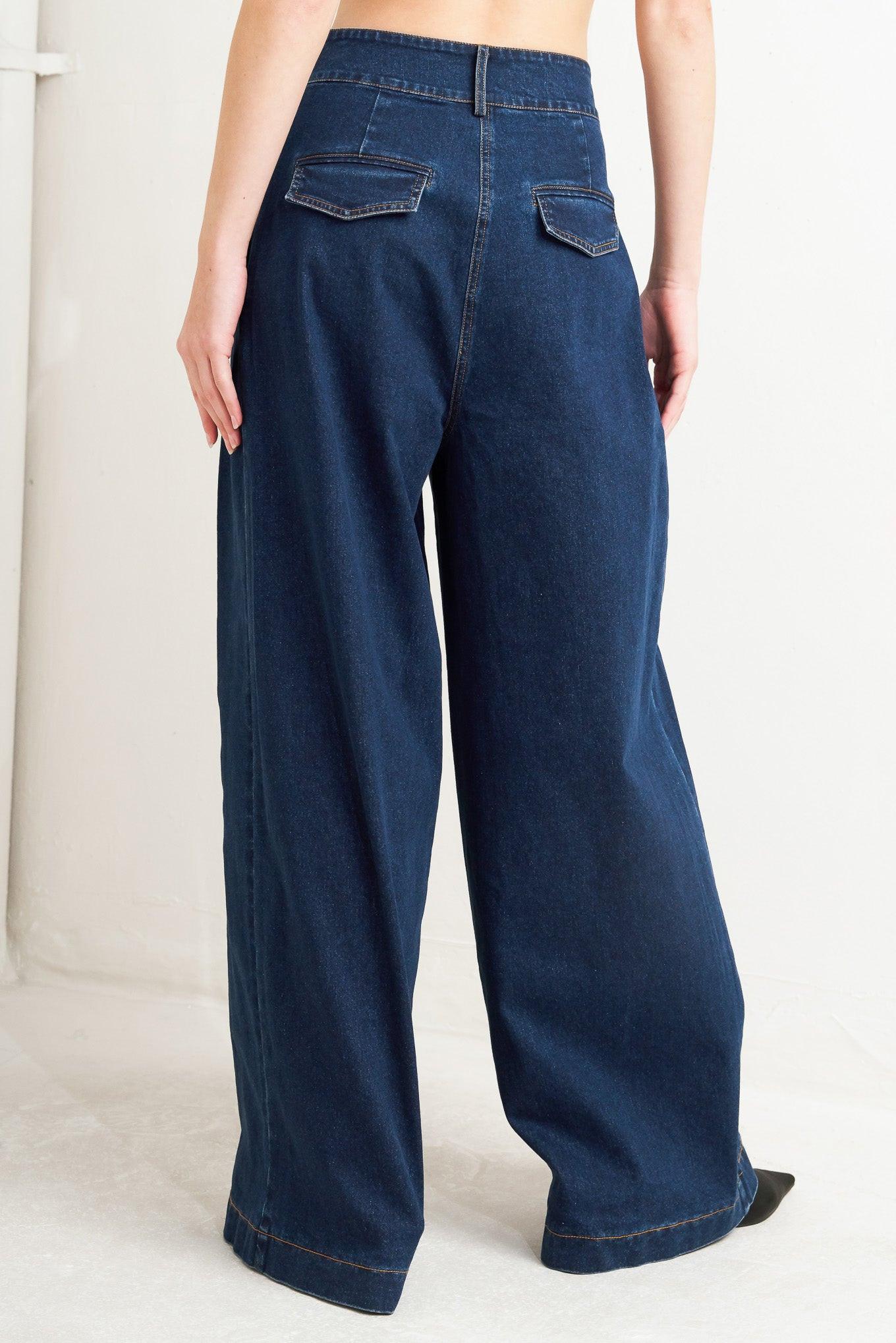 QUIET LUXE DENIM PANTS Flying Tomato