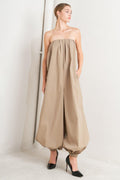 QUIET SENSUALITY WOVEN JUMPSUIT Flying Tomato