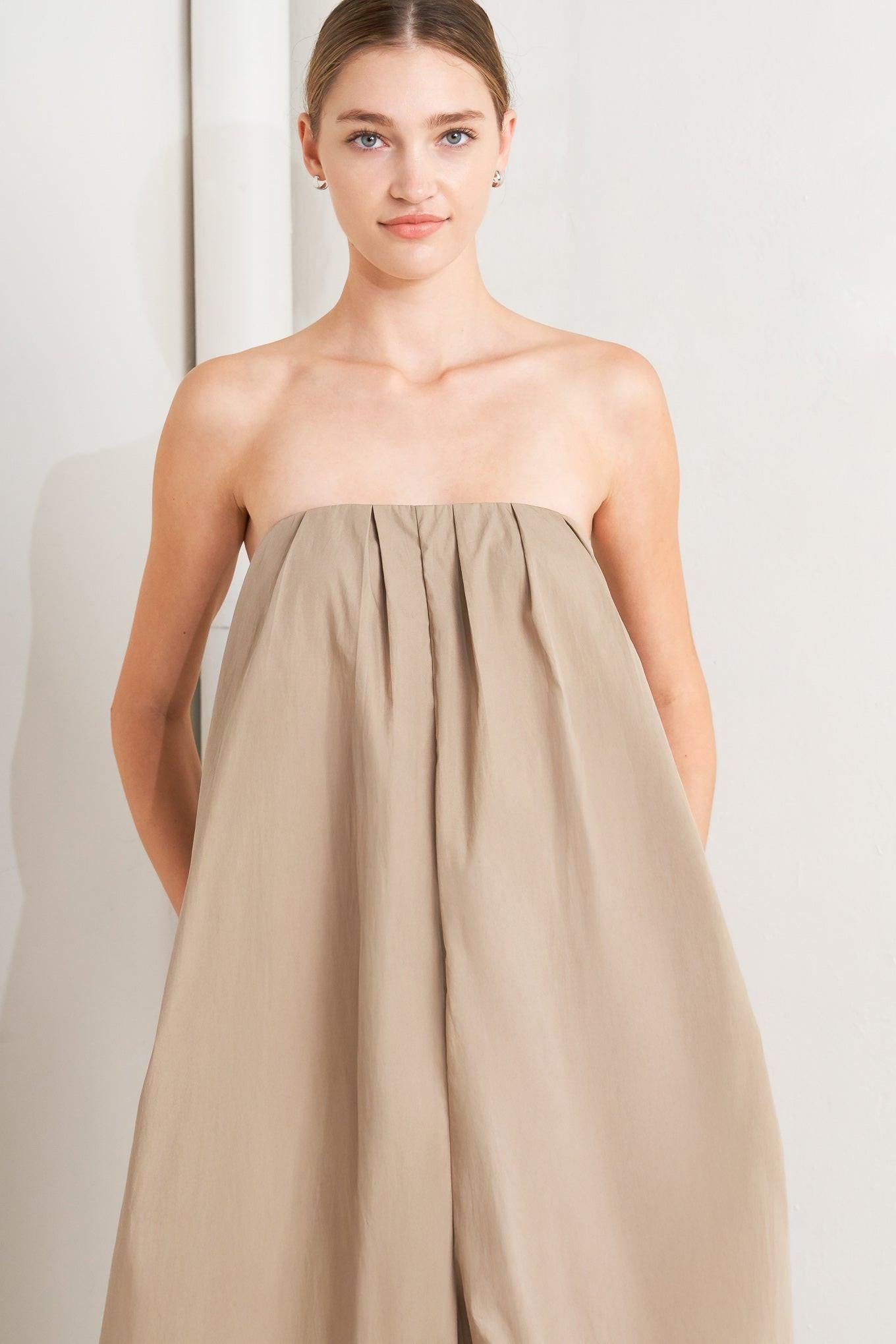 QUIET SENSUALITY WOVEN JUMPSUIT Flying Tomato