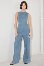 ELEVATED EDGE DENIM JUMPSUIT Flying Tomato