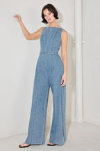 ELEVATED EDGE DENIM JUMPSUIT Flying Tomato