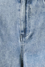 [PREORDER] SKY CHARMER DENIM CULOTTE PANTS Flying Tomato