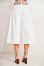 [PREORDER] MARBELLA MOMENT WOVEN CULOTTE PANTS Flying Tomato