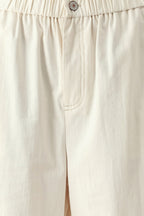 SUNDAY SOFT FLOW WOVEN CULOTTE PANTS Flying Tomato