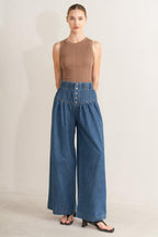 [PREORDER] PACIFIC BREEZE DENIM PANTS Flying Tomato