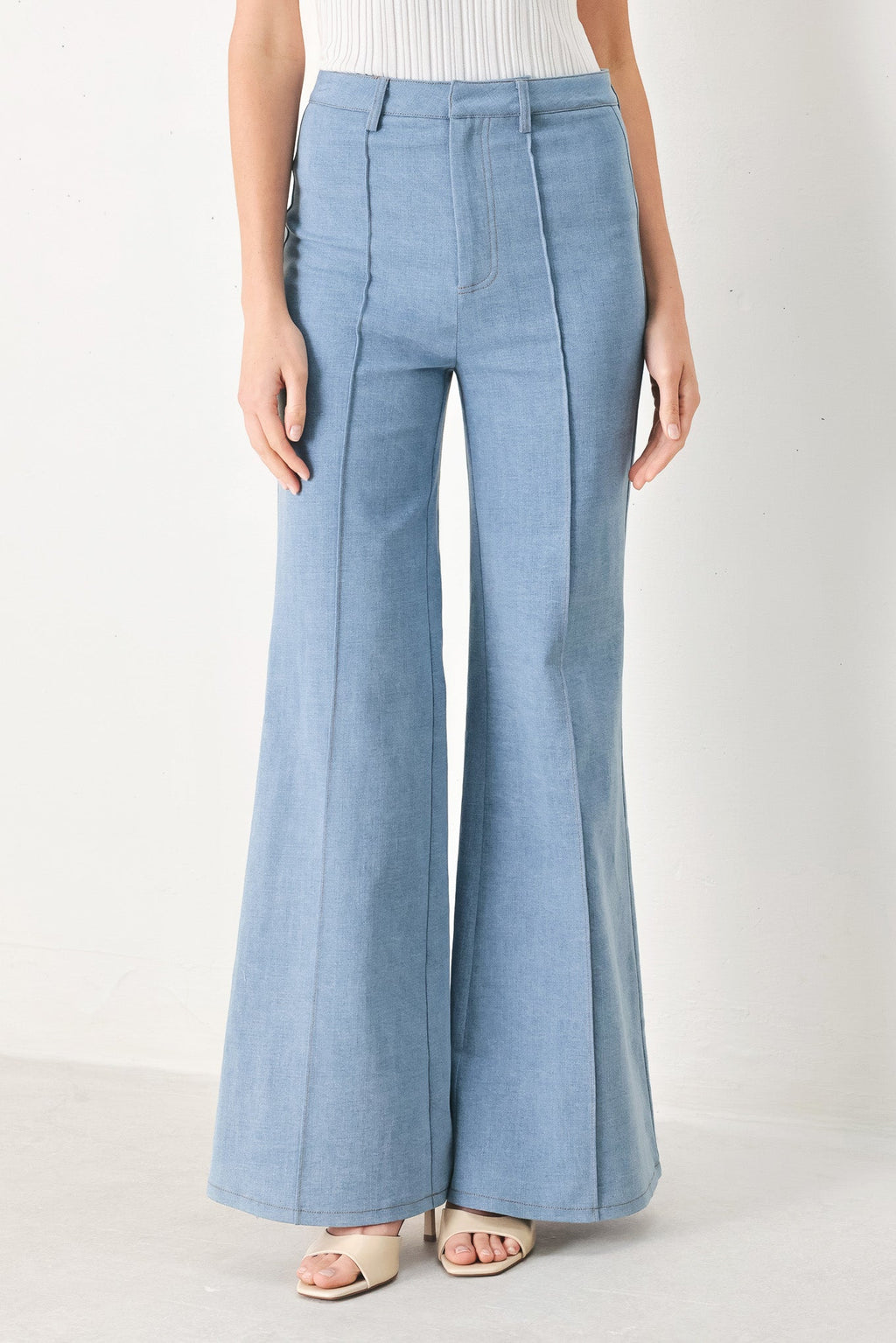 LUNA FLARE WOVEN PANTS Flying Tomato