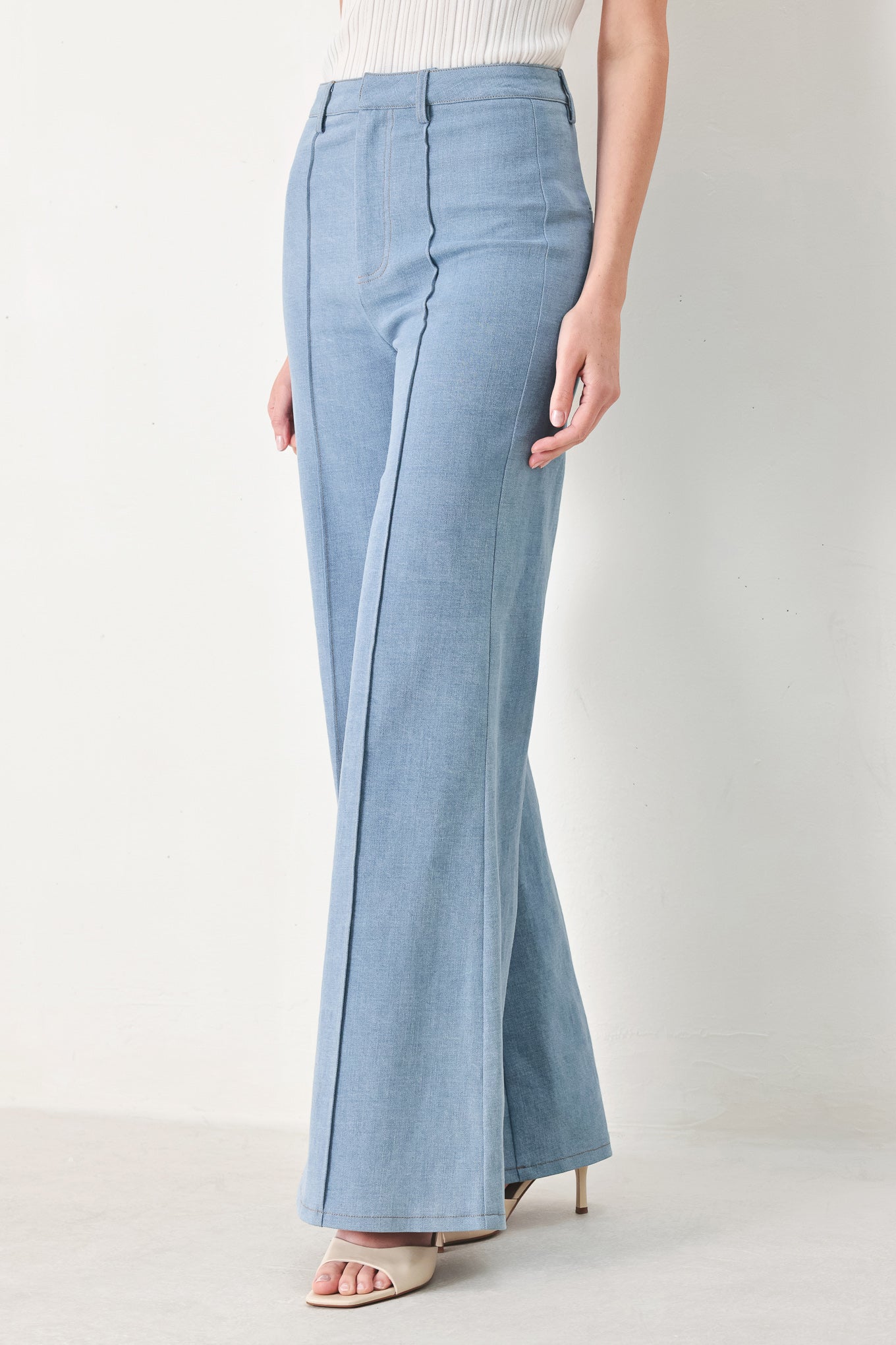 LUNA FLARE WOVEN PANTS Flying Tomato