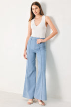 LUNA FLARE WOVEN PANTS Flying Tomato